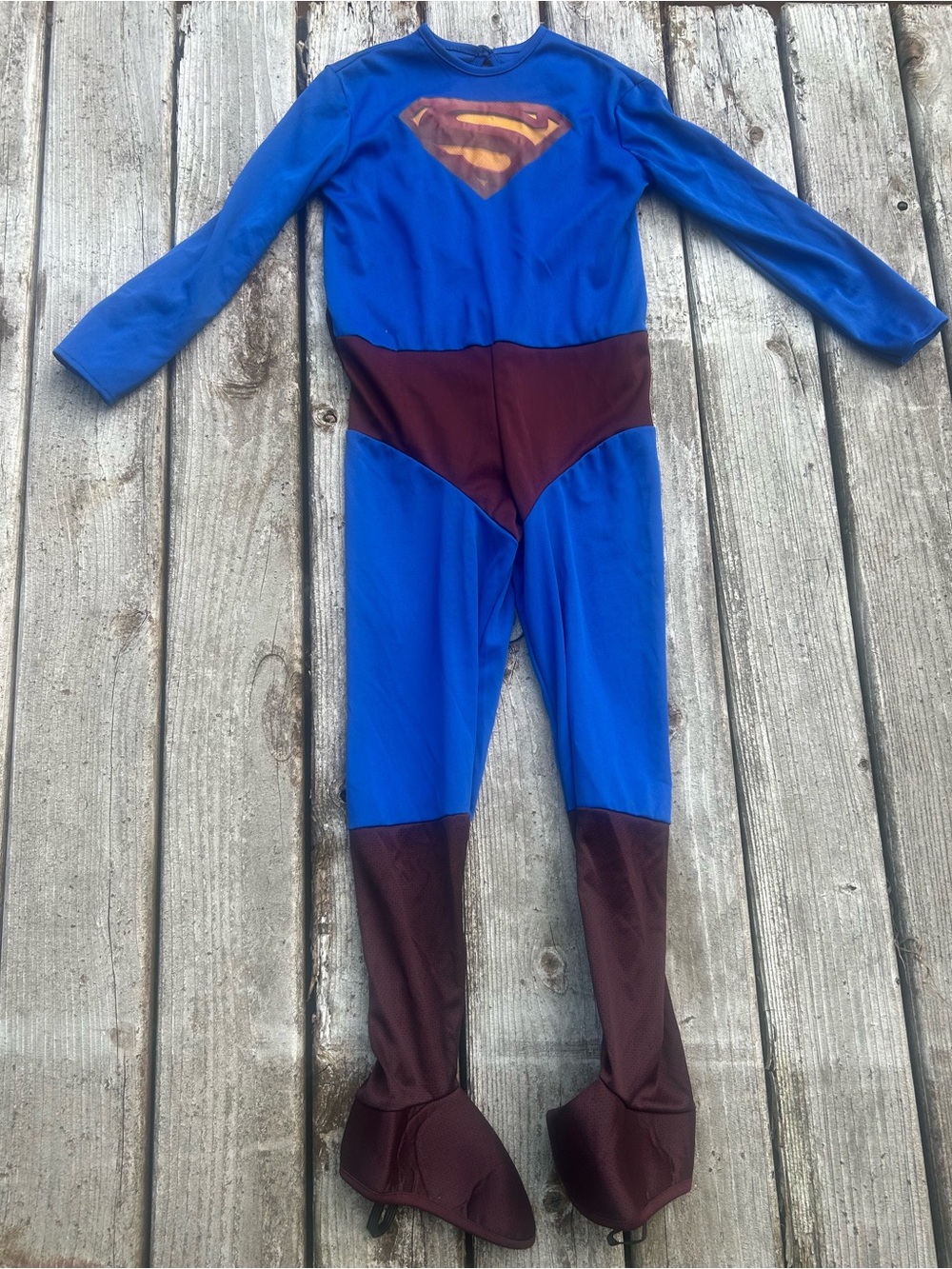 Superman costume DC comics Boys size 7-8 dress up, trick or treat superhero